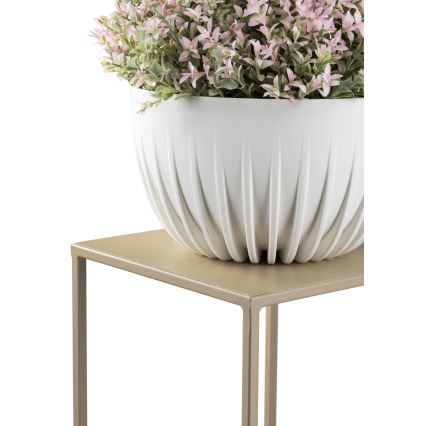 Stojalo za rože 40x24 cm bež