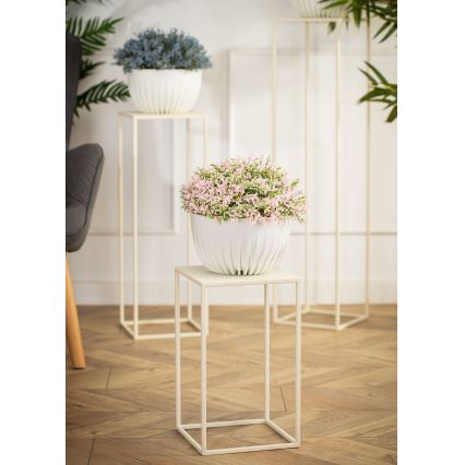 Stojalo za rože 40x24 cm krem barva