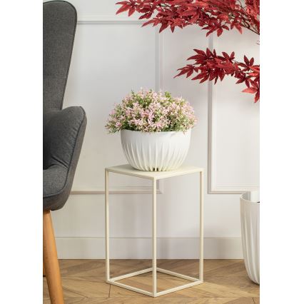 Stojalo za rože 40x24 cm krem barva