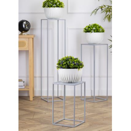 Stojalo za rože 40x24 cm siva