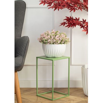 Stojalo za rože 40x24 cm temno zelena