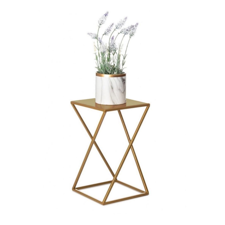 Stojalo za rože 40x24 cm zlata