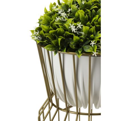 Stojalo za rože 50x26 cm zlata