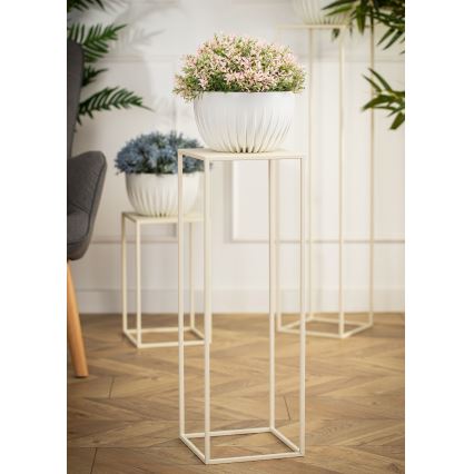 Stojalo za rože 70x24 cm krem barva