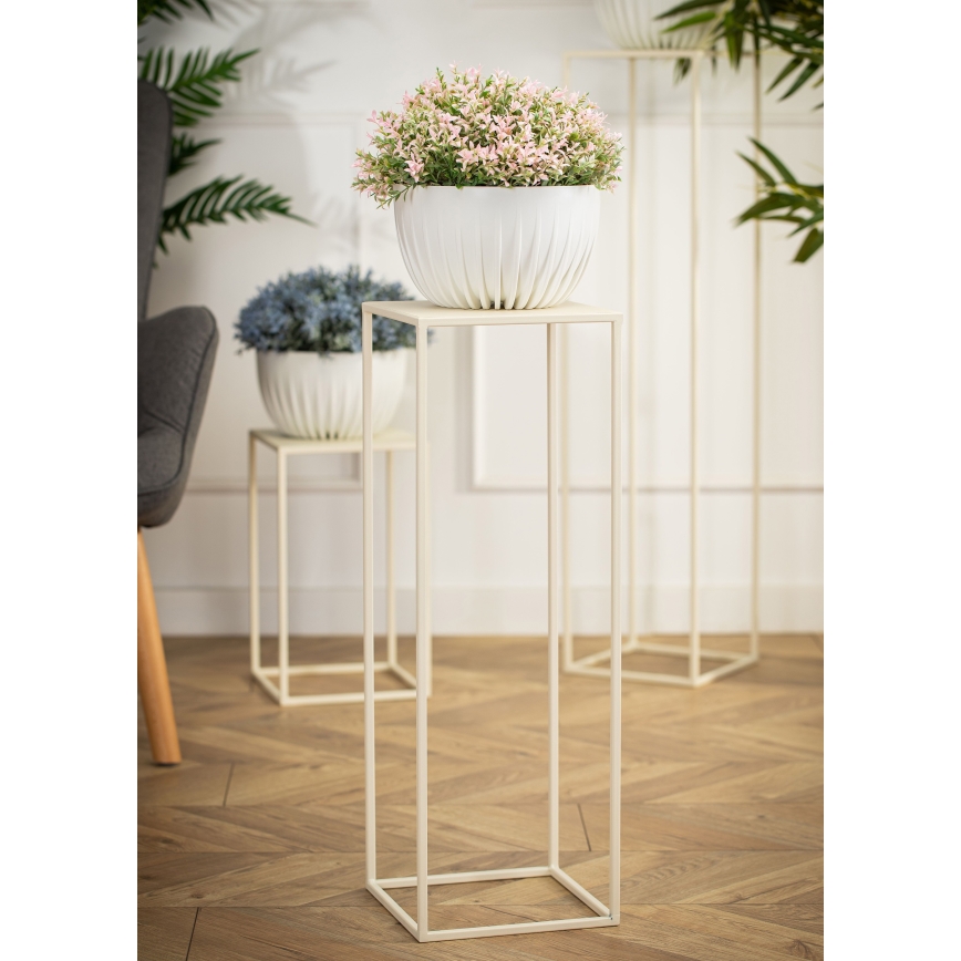 Stojalo za rože 70x24 cm krem barva