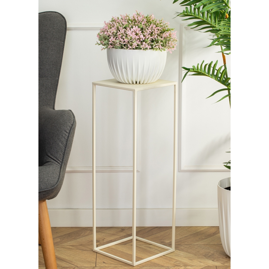 Stojalo za rože 70x24 cm krem barva