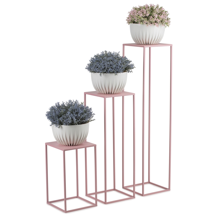 Stojalo za rože 70x24 cm roza