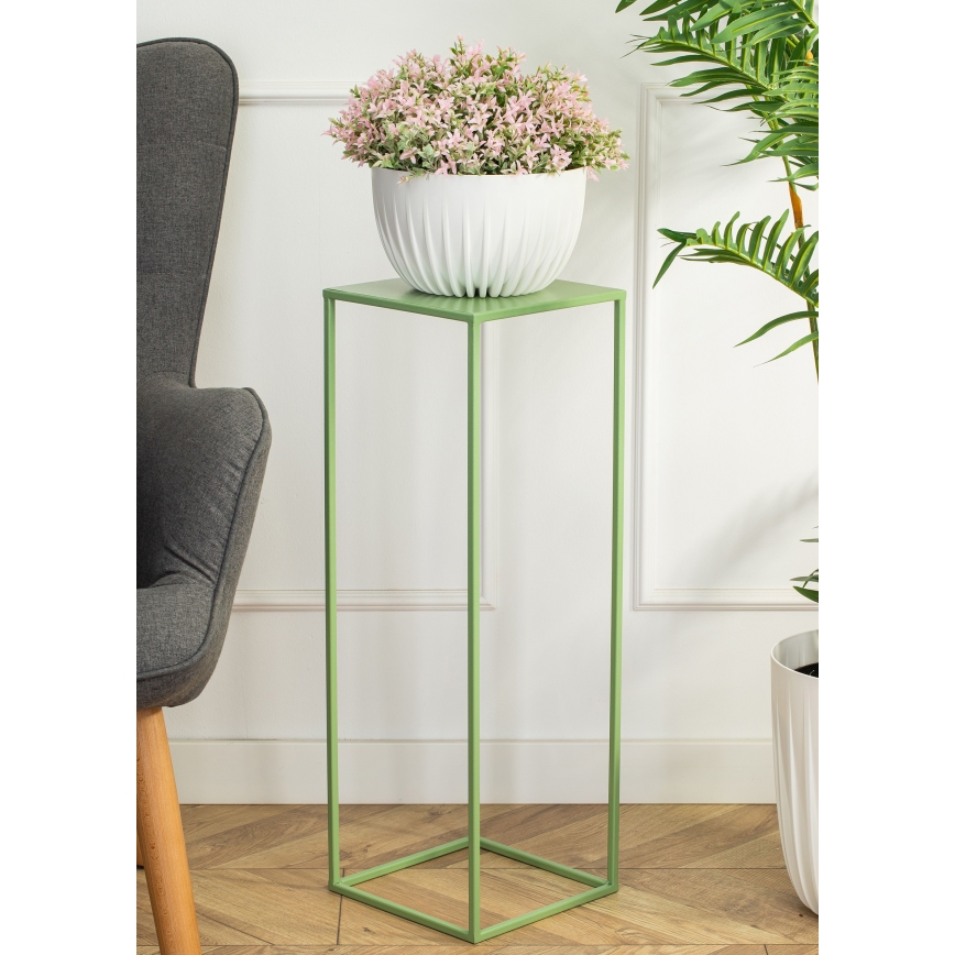 Stojalo za rože 70x24 cm temno zelena