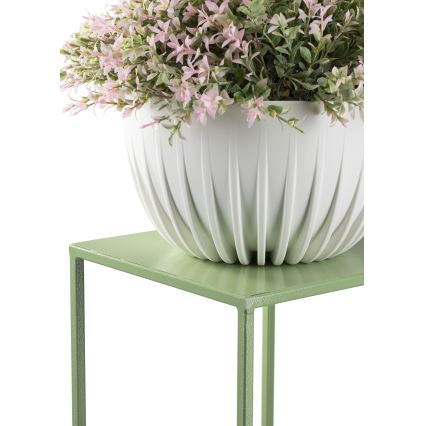 Stojalo za rože 70x24 cm temno zelena