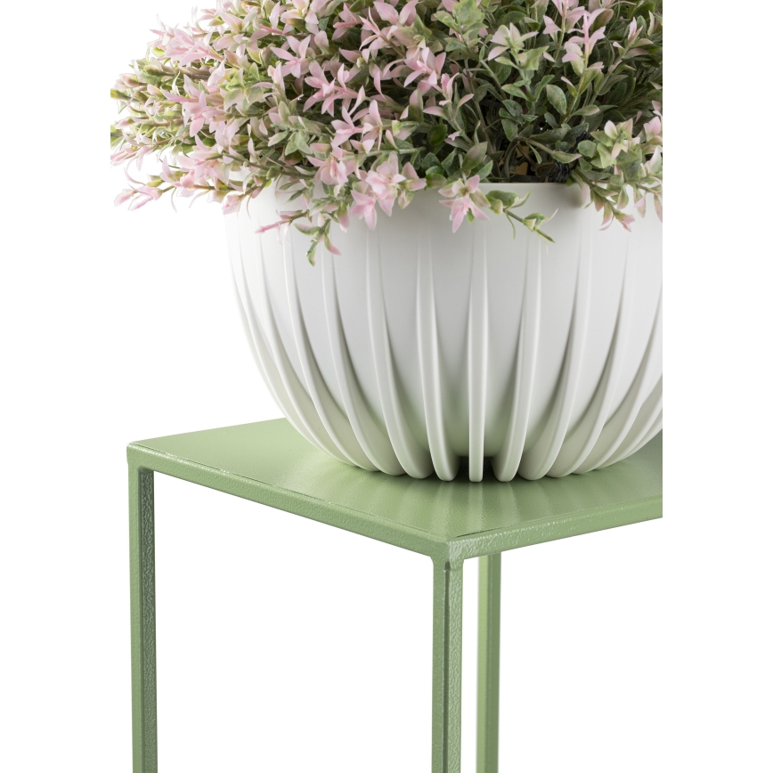 Stojalo za rože 70x24 cm temno zelena