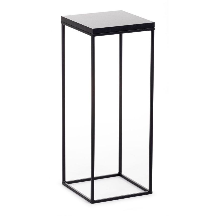 Stojalo za rože BASICLOFT 60x24 črna