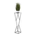 Stojalo za rože LOFT 100x23,5 cm črna