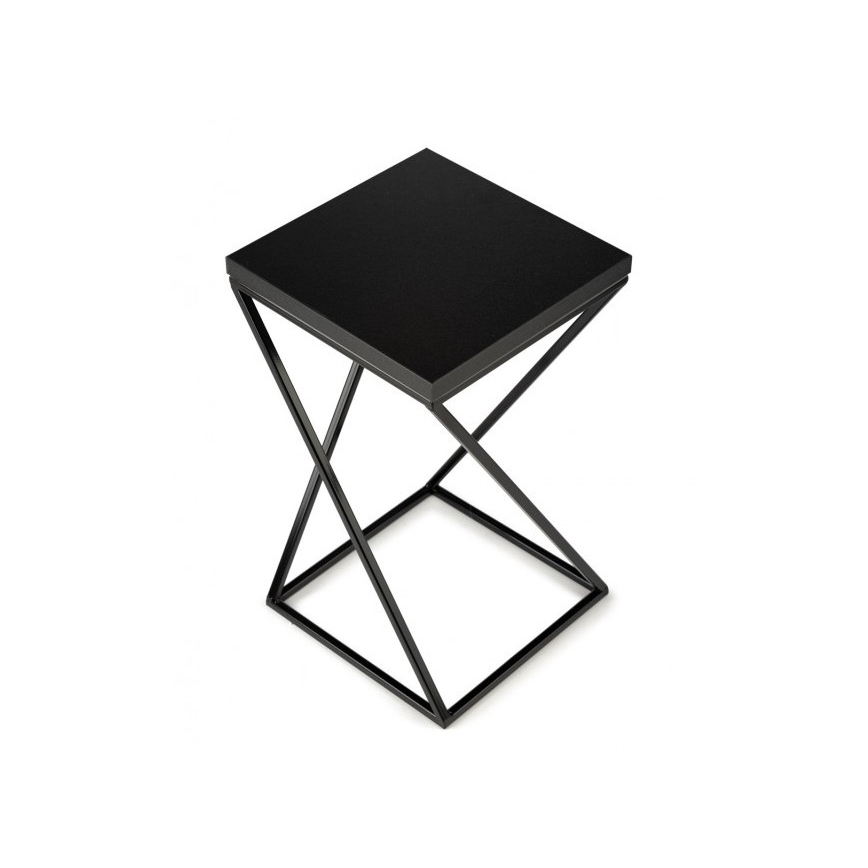 Stojalo za rože LOFT 40x24 cm črna