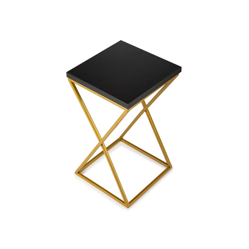 Stojalo za rože LOFT 40x24 cm zlata/črna