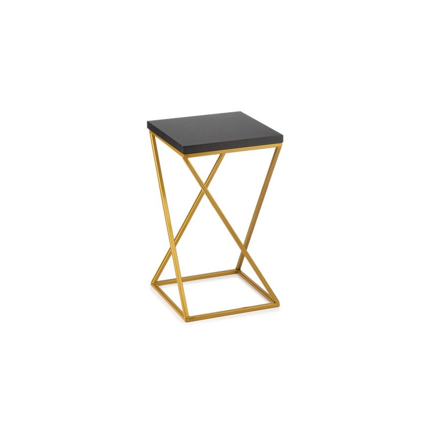 Stojalo za rože LOFT 40x24 cm zlata/črna
