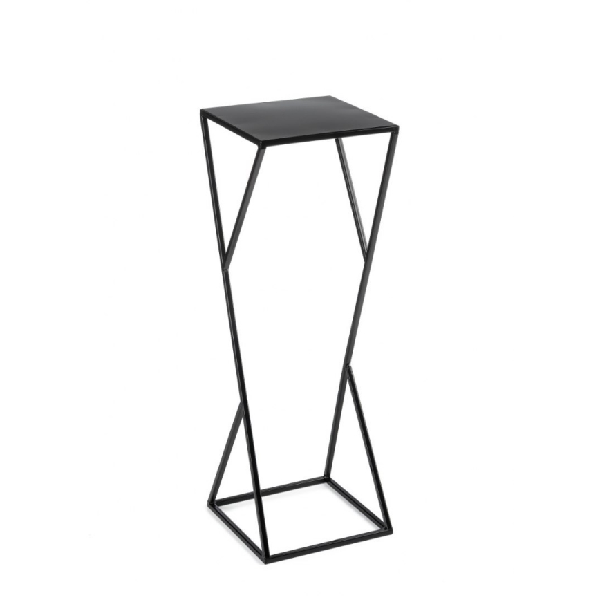 Stojalo za rože LOFT 70x23,5 cm črna
