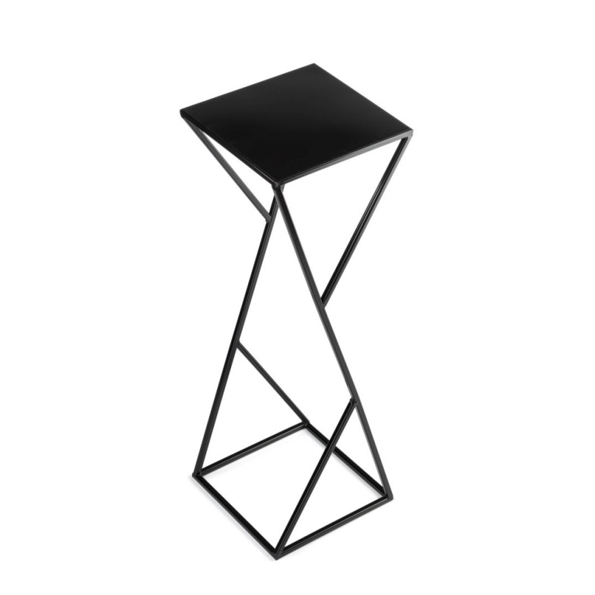 Stojalo za rože LOFT 70x23,5 cm črna