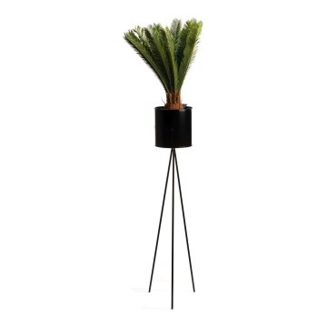 Stojalo za rože TRIPOD 110x25 cm črna