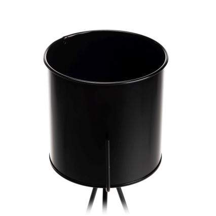 Stojalo za rože TRIPOD 110x25 cm črna