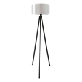 Stoječa lampa AYD 1xE27/40W/230V črna/bela