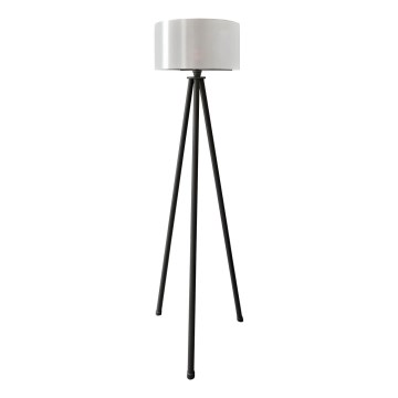 Stoječa lampa AYD 1xE27/40W/230V črna/bela