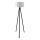 Stoječa lampa AYD 1xE27/40W/230V črna/bela