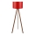 Stoječa lampa AYD 1xE27/40W/230V rdeča/rjava