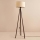 Stoječa lampa AYD 1xE27/40W/230V rjava/bež