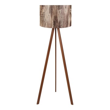 Stoječa lampa AYD 1xE27/40W/230V rjava