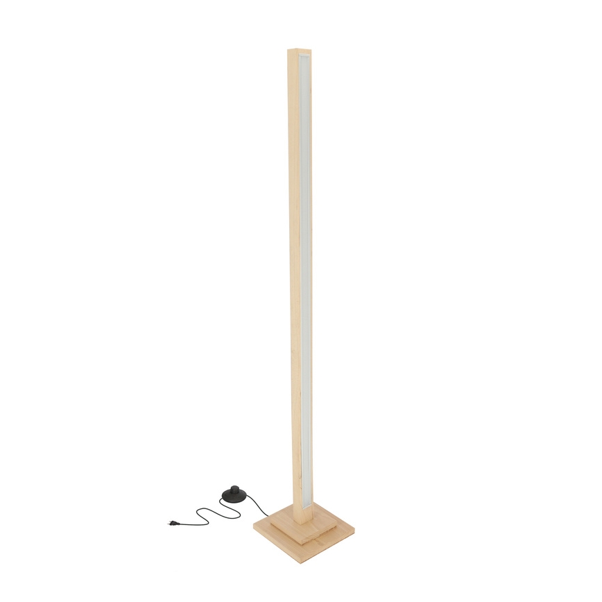 Stoječa LED svetilka ALSET LED/18W/230V bukev