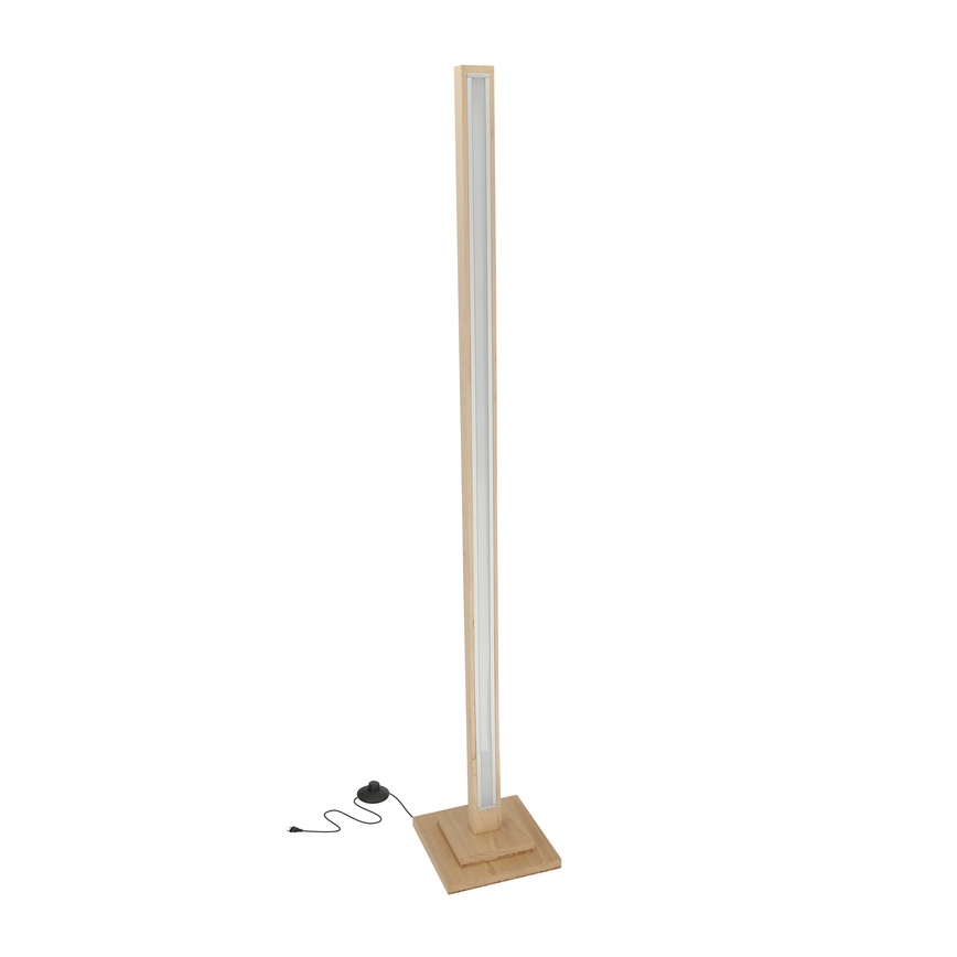 Stoječa LED svetilka ALSET LED/18W/230V bukev