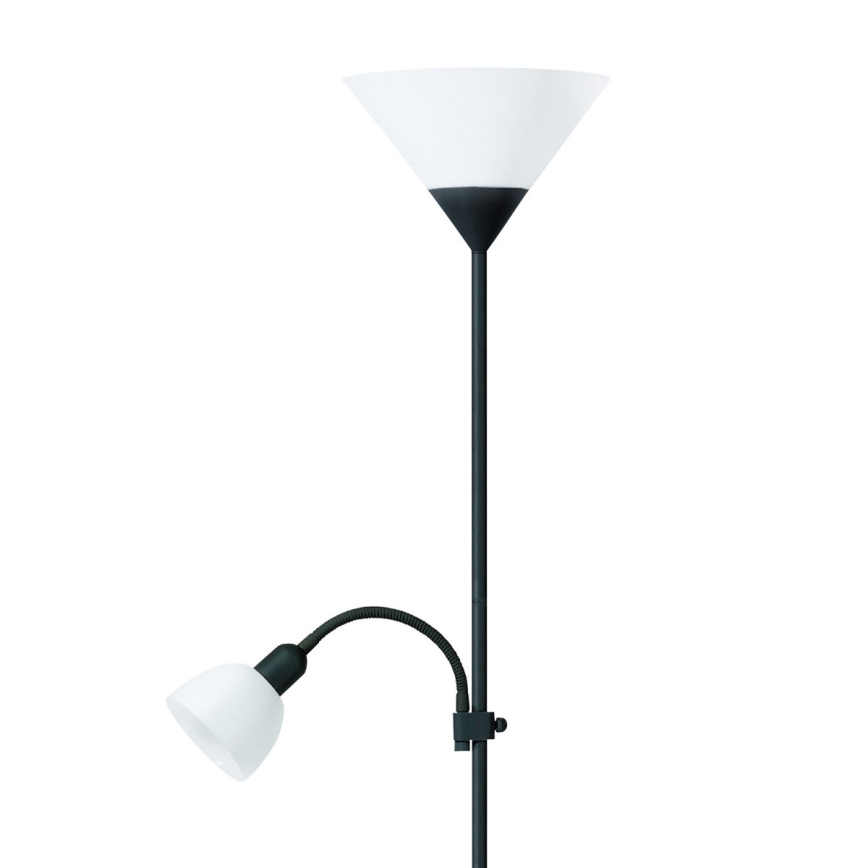 Stoječa svetilka 1xE27/60W/230V + 1xE14/25W