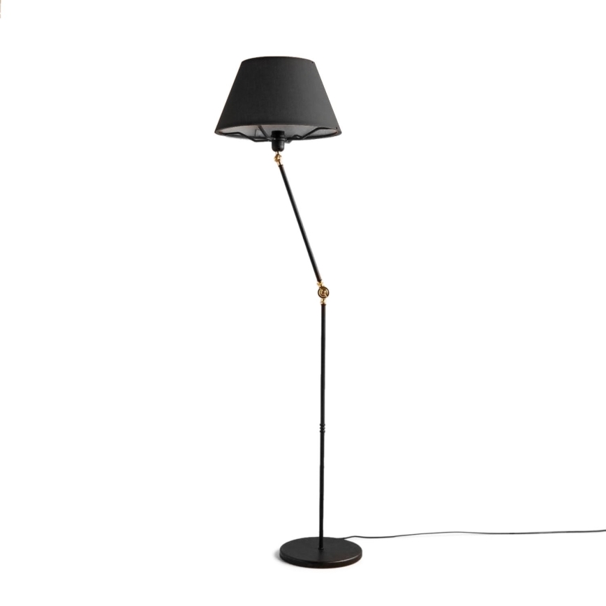 Stoječa svetilka AYD 1xE27/40W/230V črna