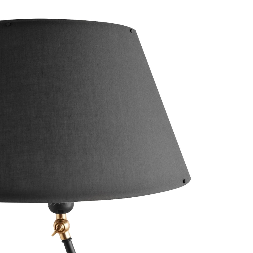 Stoječa svetilka AYD 1xE27/40W/230V črna