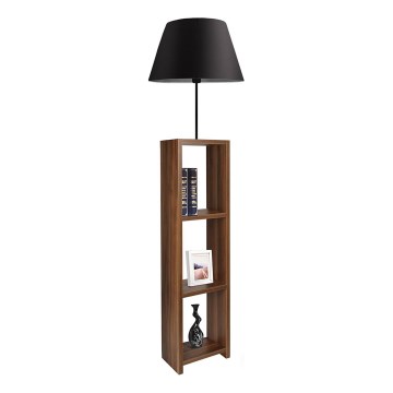 Stoječa svetilka AYD 1xE27/40W/230V rjava/črna