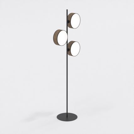 Stoječa svetilka DRUMZ 3xE14/10W/230V rjava
