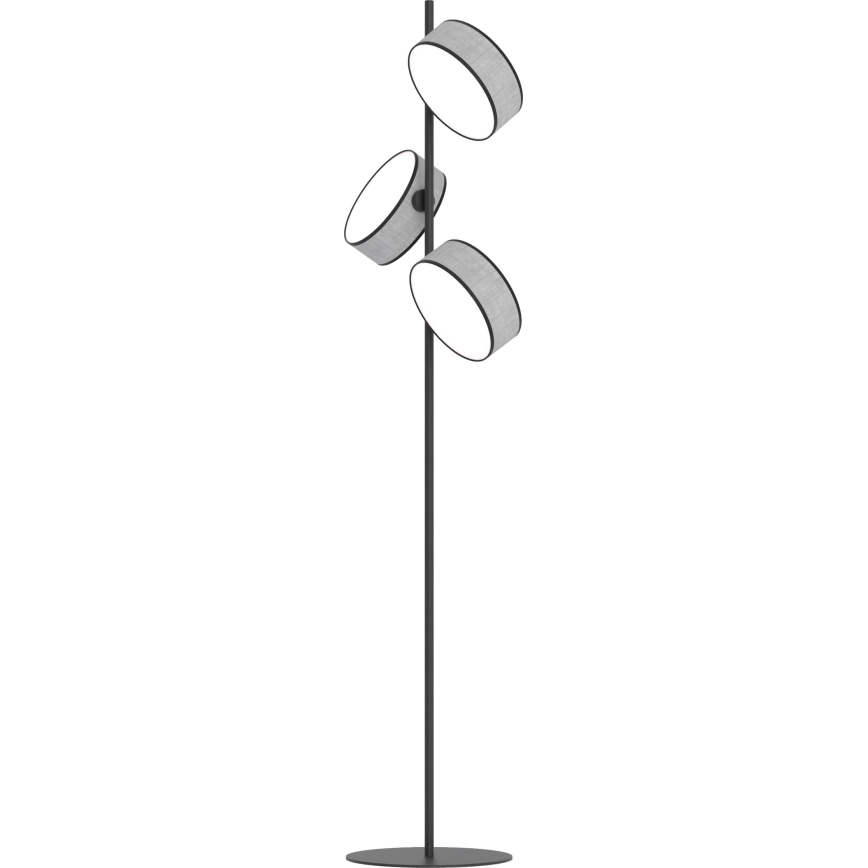 Stoječa svetilka DRUMZ 3xE14/10W/230V siva