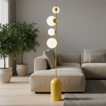 Stoječa svetilka ETNO 4xG9/8W/230V oranžna