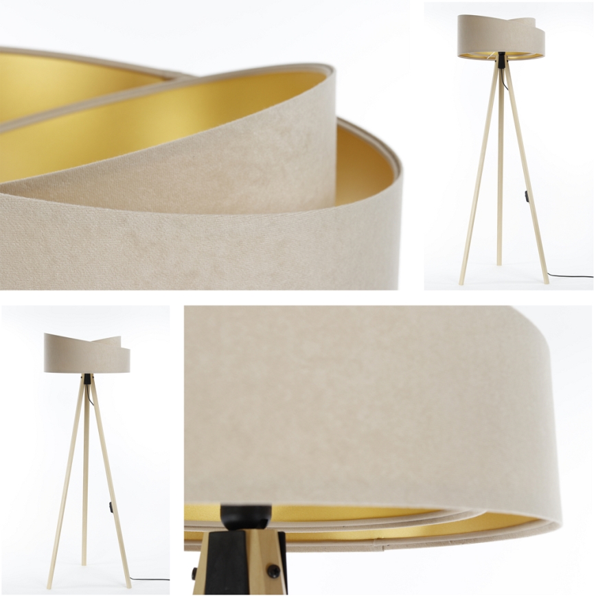 Stoječa svetilka GALAXY 1xE27/60W/230V bež