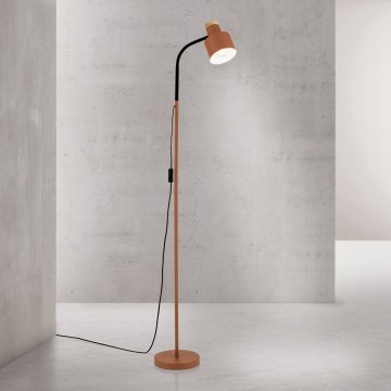 Stoječa svetilka GILI 1xE27/40W/230V opečna