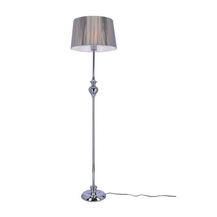 Stoječa svetilka GILLENIA 1xE27/60W/230V srebrna
