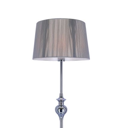Stoječa svetilka GILLENIA 1xE27/60W/230V srebrna
