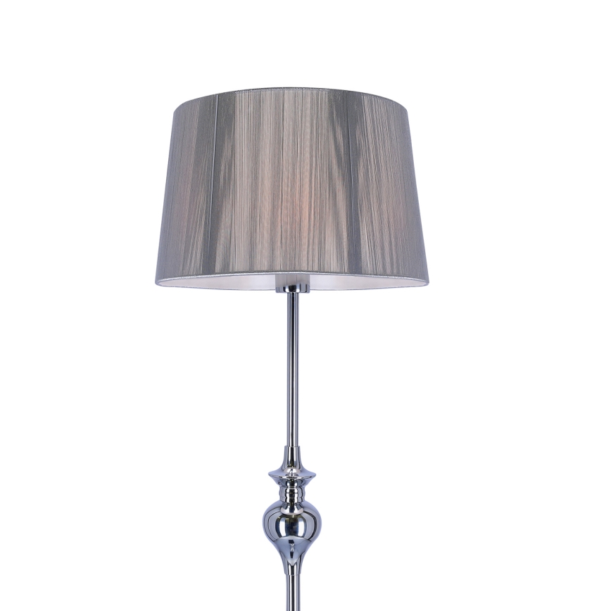 Stoječa svetilka GILLENIA 1xE27/60W/230V srebrna