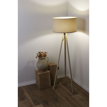 Stoječa svetilka STANDART 1xE27/60W/230V bež