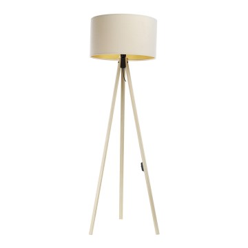 Stoječa svetilka STANDART 1xE27/60W/230V kremna/bež