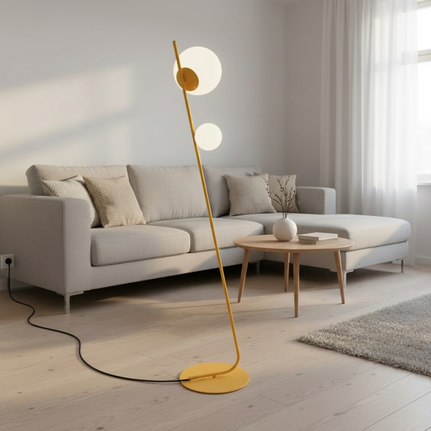 Stoječa svetilka TATU 2xG9/8W/230V oranžna