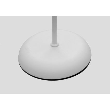 Stoječa svetilka WENDY 1xE27/100W/230V + 1xE14/40W bela