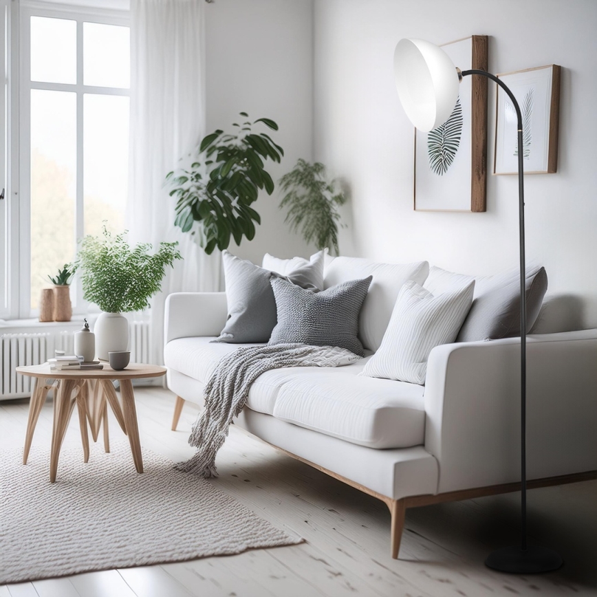 Stoječa svetilka ZACK 1xE27/15W/230V črna