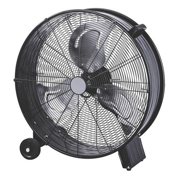 Stoječi ventilator 180 W/230 V Ø 60 cm, črn