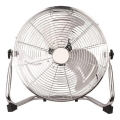 Stoječi ventilator 90W/230V, premer 40 cm, sijajni krom